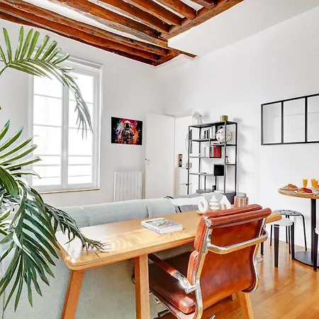 Apartment Bnbnova - 1br - Le Marais & Canal Saint - Martin Paris